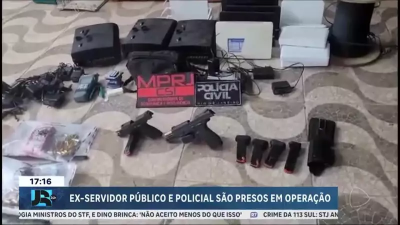 Escândalo em Queimados: Policial e Ex-Funcionário Público Presos por Extorsão a Comerciantes