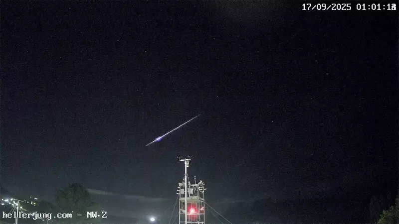 Esse espetáculo veio do espaço! Meteoro rasga os céus do RS em registro impressionante