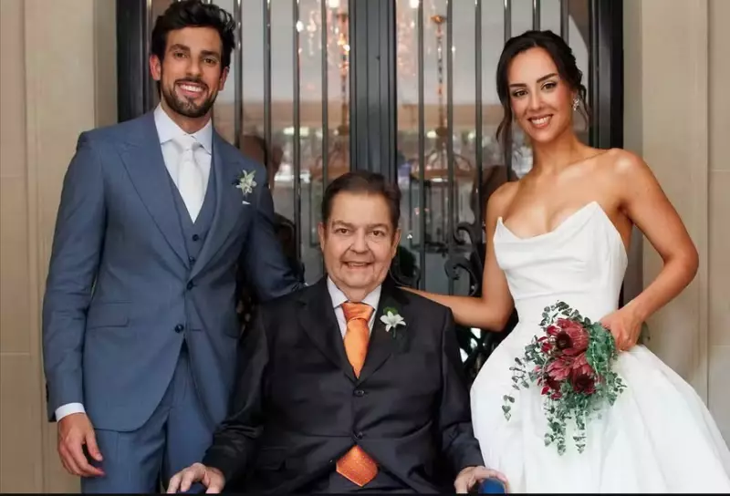 Faustão em Cadeira de Rodas Rouba a Cena com Presença Tocante no Casamento da Filha