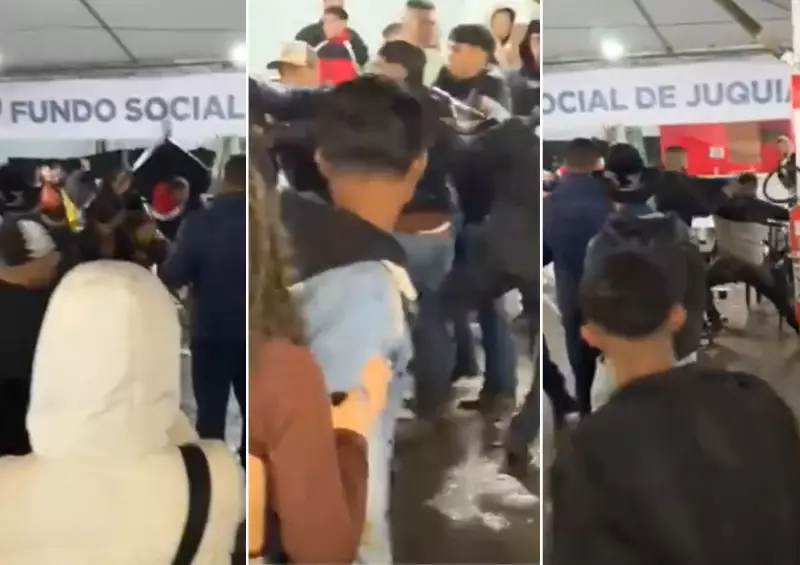 Feira de Agronegócio Termina em Confusão Generalizada no Interior de SP: Vídeo Mostra Briga com Socos e Empurrões