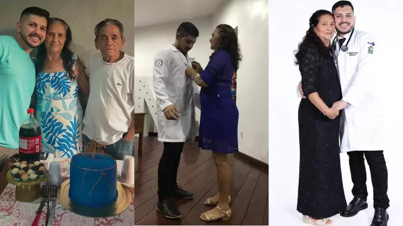 Filho de Ambulante e Diarista Vira Médico no Amapá e Vídeo da Formatura Chora a Internet