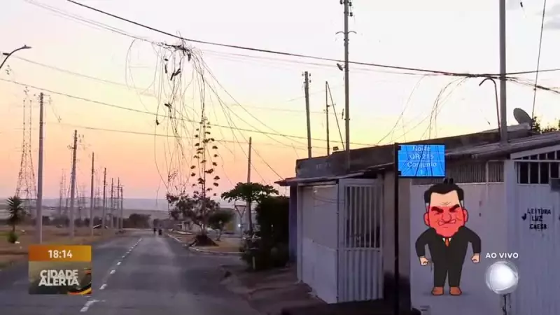 Fios Caídos em Samambaia: Perigo à Solta e Moradores em Alerta Máximo!