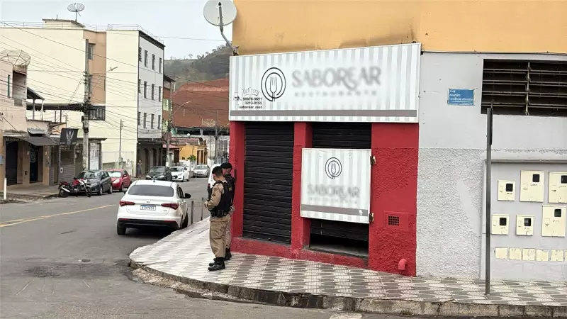 Funcionária é esfaqueada pelo patrão dentro de restaurante em Juiz de Fora: 'Cena de horror'