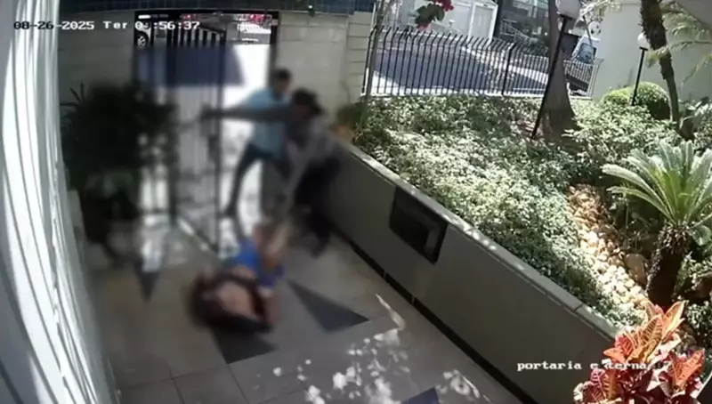 Idoso é atacado e tem roupas rasgadas durante tentativa de assalto brutal em BH; veja o vídeo chocante