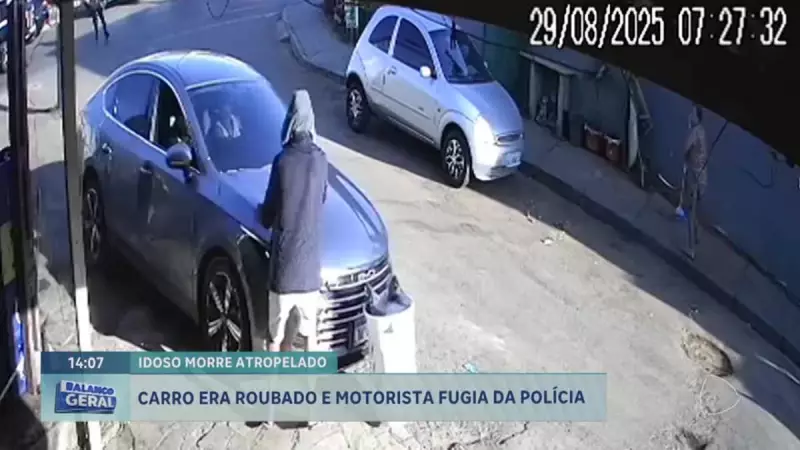 Idoso é morto de forma brutal por motorista de carro roubado no Núcleo Bandeirante — a tragédia que choca o DF