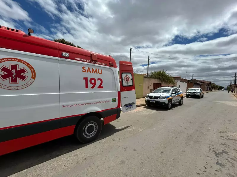 Idoso sofre tentativa de homicídio com 11 facadas em Montes Claros: estado de saúde é grave