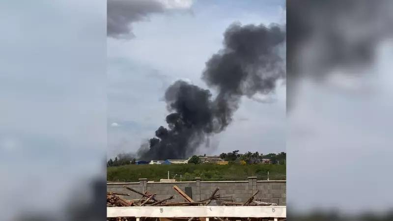 Incêndio de Grandes Proporções Consome Indústria de Metais em São José do Rio Preto