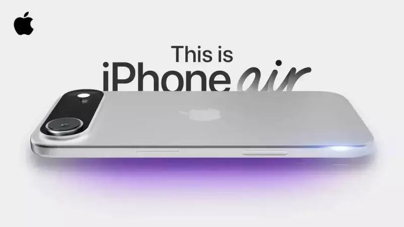 iPhone Air Chega com Design Revolucionário: Mais Leve, Porém com Limitações que Podem Desapontar