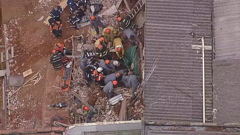 Milagre na Zona Leste: Homem Resgatado com Vida Após 8 Horas Soterrado em Obra — Veja o Vídeo!