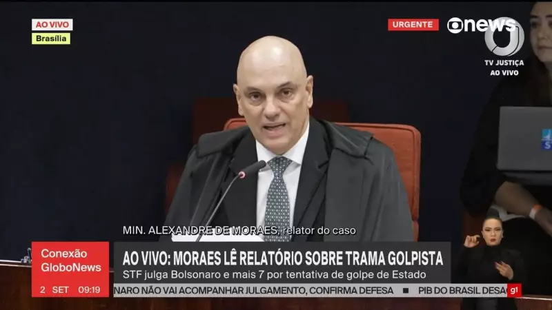 Moraes Desfere Golpe na Impunidade: Os Recados Explosivos no Início do Julgamento do Golpe