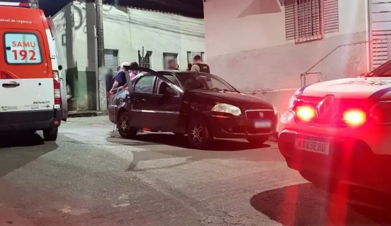 Motorista de Aplicativo é Executado a Tiros Dentro do Carro em Leopoldina: Crime Choca a Zona da Mata
