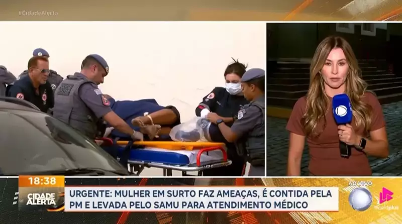 Mulher Armada com Faca Aterra Moradores em Ribeirão Preto — Cena de Pânico no Centro da Cidade