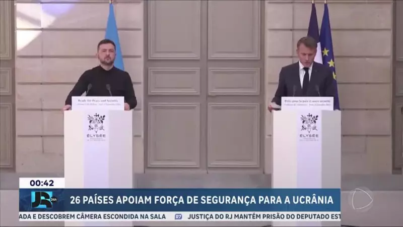 Ocidente Dá Passo Histórico: Garantia de Segurança para a Ucrânia Após Possível Trégua com Rússia
