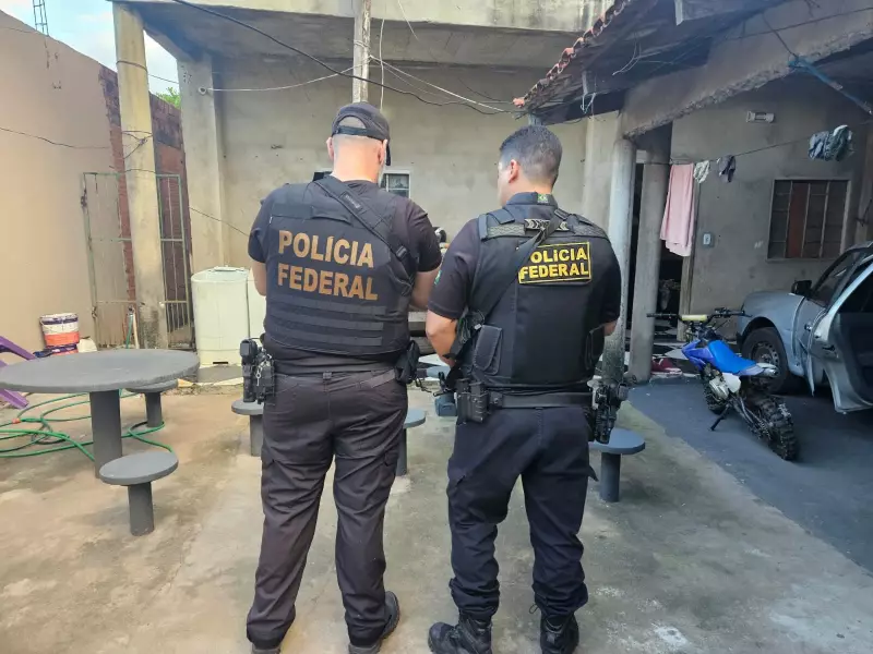 Operação da PF desmantela rede criminosa de tráfico no Tocantins: quatro presos em flagrante