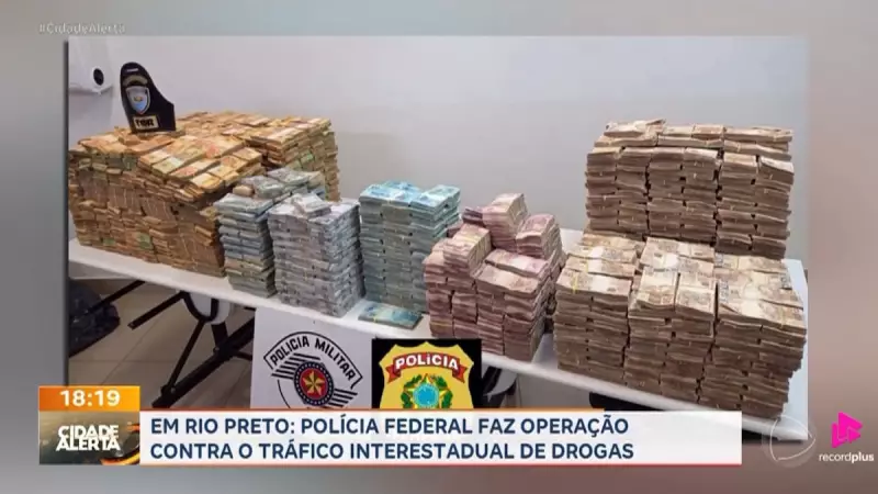Operação da PF em Rio Preto desmonta esquema interestadual de tráfico de drogas | Apreensões milionárias