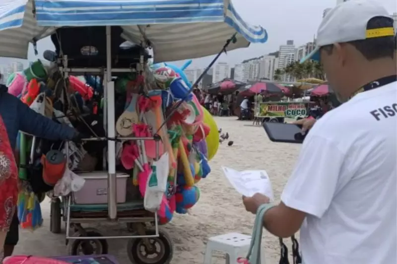 Operação da Prefeitura de Guarujá apreende pranchas e infláveis em praias: entenda a fiscalização