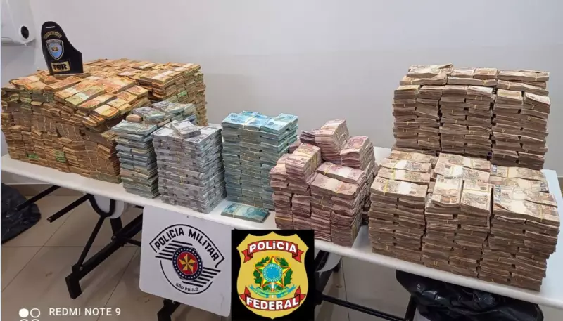 Operação Desmantela Rede de Tráfico: Apreensões Milionárias e Caminhão com Dinheiro em 5 Estados
