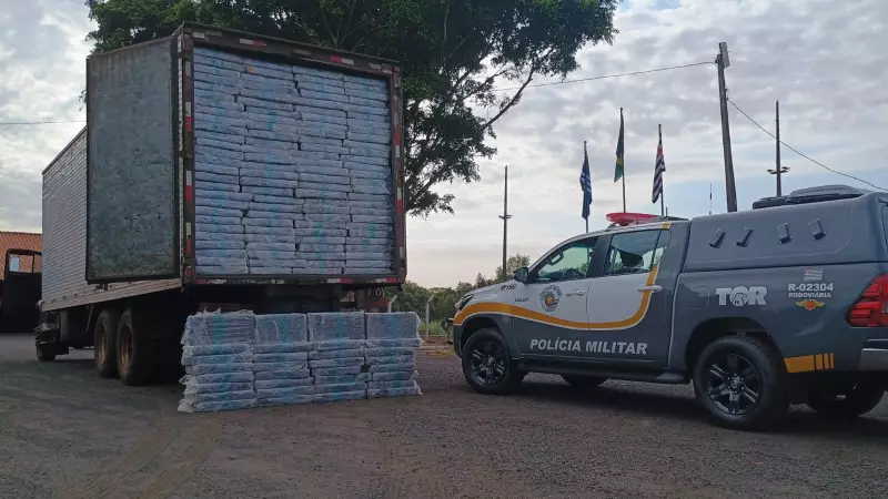 Operação em SP apreende quase 2 toneladas de maconha em cena digna de filme policial