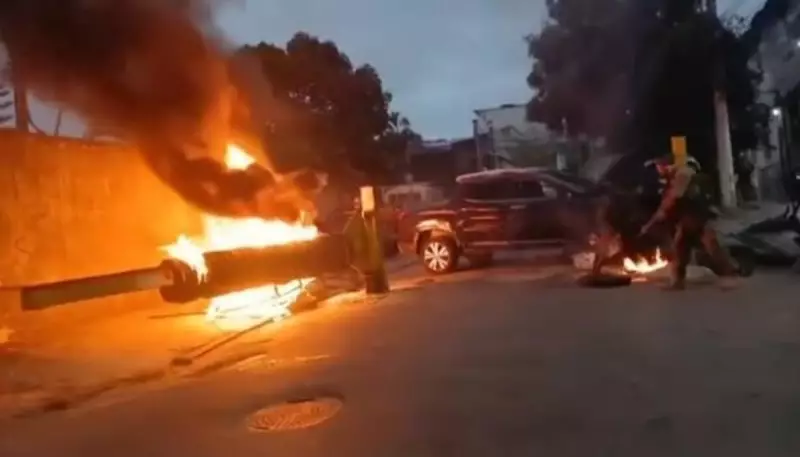 Operação na Mangueira: COE e BOPE Enfrentam Muralha de Fogo e Barricadas em Confronto Intenso