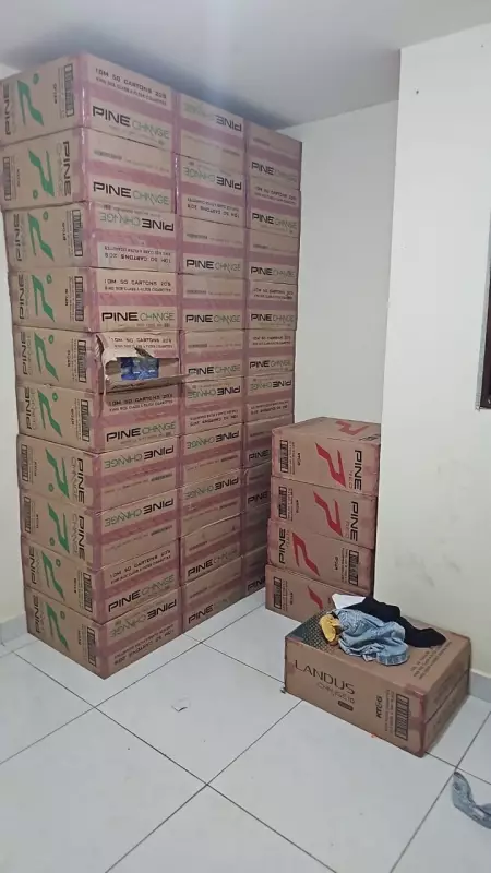 Operação no RN apreende 760 mil maços de cigarros contrabandeados | Mega apreensão