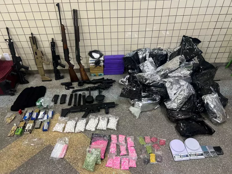 Operação Policial em Salvador Apreende Arsenal de Guerra: Fuzil, Submetralhadoras e Rifles