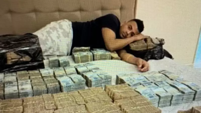 PF Encontra Fotografia de TH Joias ao Lado de Montanha de Dinheiro: R$ 5 Milhões em Espécie na Cama