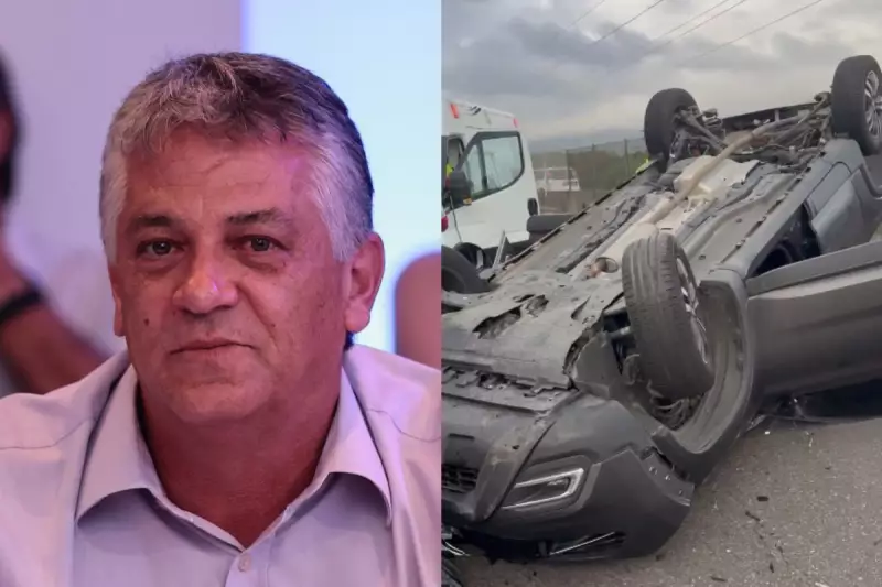 Presidente da Câmara de Mongaguá e Esposa Sofrem Acidente Grave na Rodovia — Veja o Vídeo Chocante