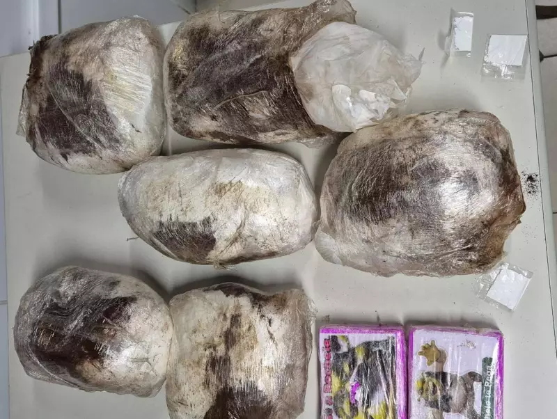 PRF descobre cocaína escondida no estepe de carro em Nossa Senhora do Socorro