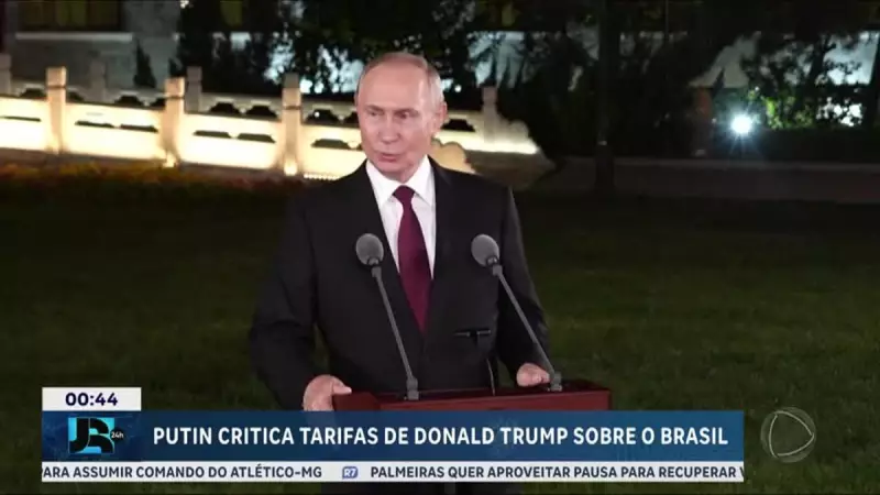 Putin Acusa EUA de Usar Guerra na Ucrânia como Desculpa para Taxar Produtos Brasileiros