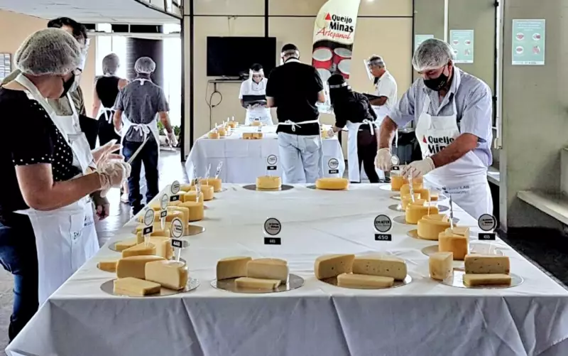 Queijos Artesanais de Minas: Finalíssima em Itanhandu Decide os Melhores do Estado