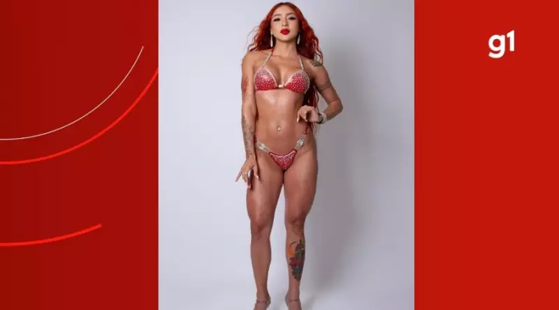 Ruivinha de Marte revela segredo por trás da escolha pelo Biquíni no fisiculturismo: 'Estética feminina equilibrada'