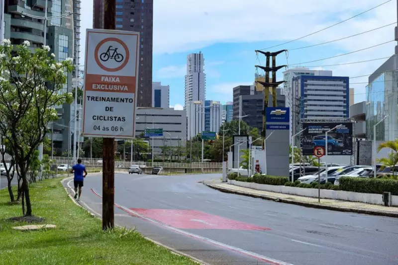 Salvador Cria Zona de Proteção Exclusiva para Ciclistas de Competição — Entenda a Nova Regra