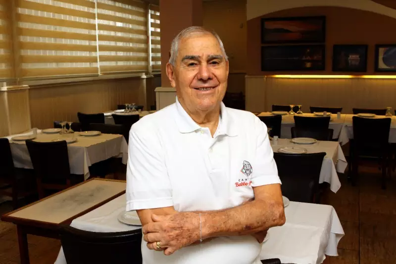 Santos perde Babbo Américo: lenda da culinária italiana morre aos 89 anos