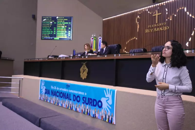 Setembro Azul: Aleam Lidera Campanha Histórica pelos Direitos da Comunidade Surda no Amazonas