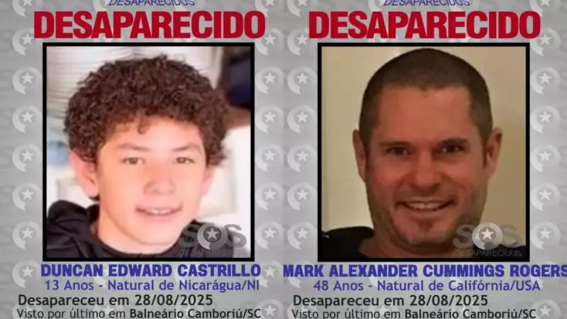 Sumiço de Pai e Filho Estrangeiros em SC: Carro Abandonado, Drones e um Mistério que Intriga a Polícia