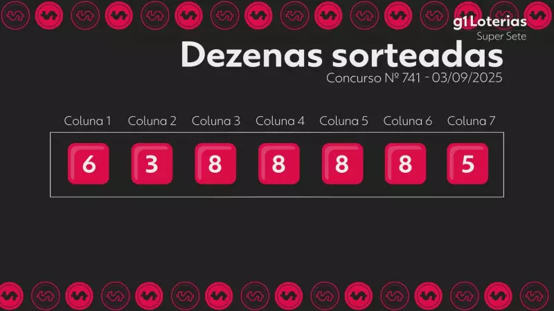 Super Sete 741: Confira os Números Sorteados e Veja se Faturou a Bolada!
