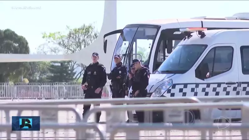 Supremo vira fortaleza: blindagem de segurança impressiona durante julgamento de Bolsonaro