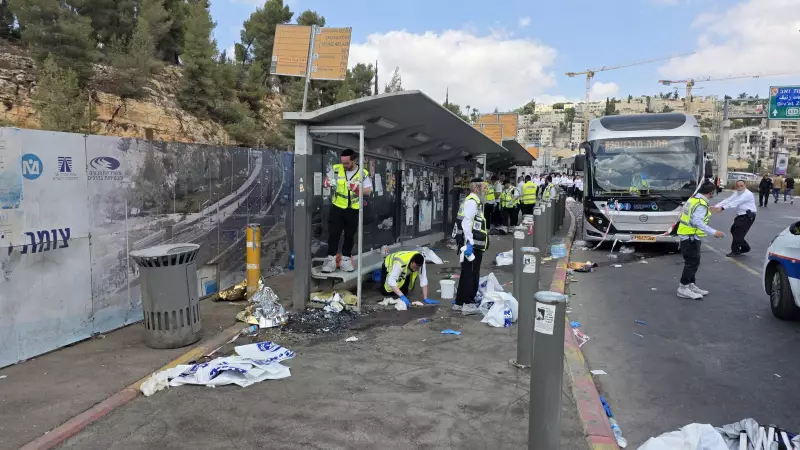 Terror em Jerusalém: Tiroteio em Ponto de Ônibus Deixa Rastro de Sangue e 6 Vítimas Fatais