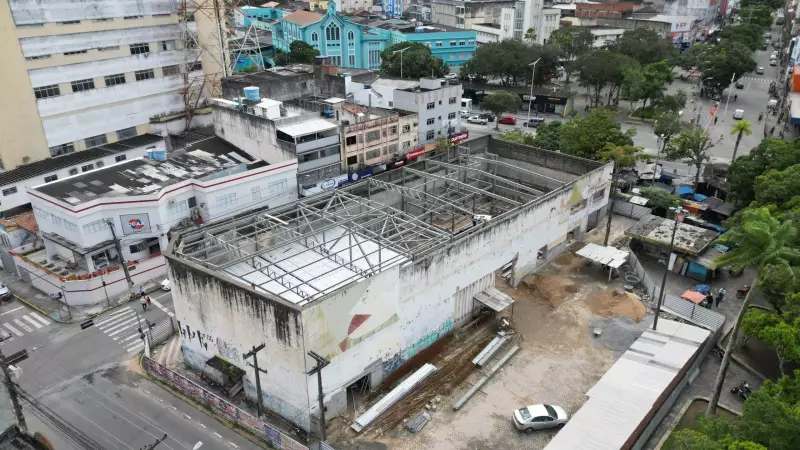 Tragédia em Campina Grande: Operário morre após cair de altura em reforma do Cine Capitólio