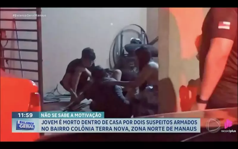 Tragédia em Manaus: Jovem Executado a Tiros Dentro de Própria Casa na Zona Norte