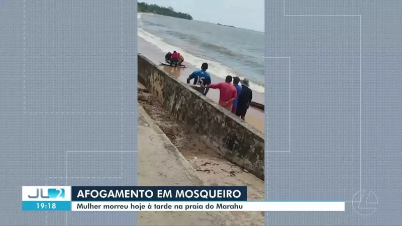 Tragédia em Mosqueiro: Mulher morre afogada em praia de Belém — saiba os detalhes