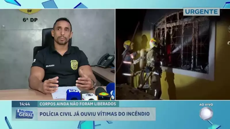 Tragédia em Paranoá: Vítimas de Incêndio em Clínica de Recuperação Relatam Horror à Polícia Civil