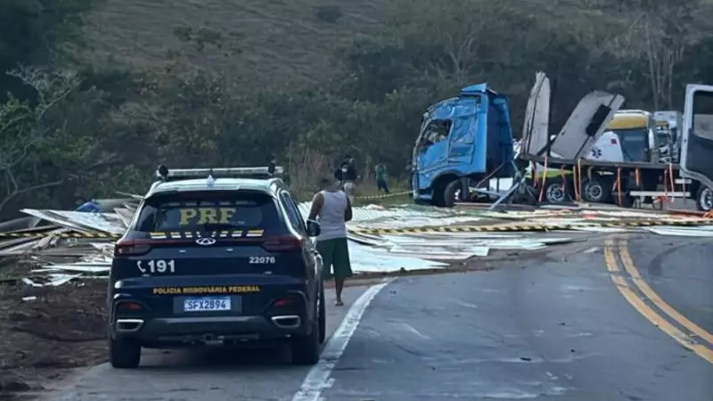 Tragédia na BR-101: Acidente Fatal Interdita Rodovia em Itapemirim e Gera Caos no ES