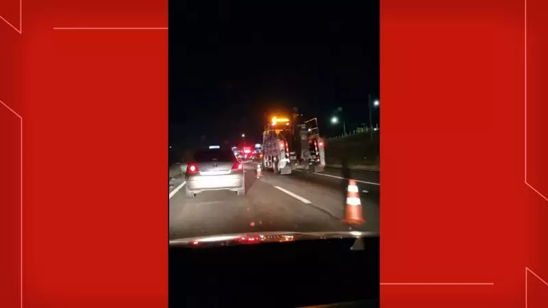 Tragédia na Dutra: Homem morre atropelado ao tentar cruzar a pista em Taubaté