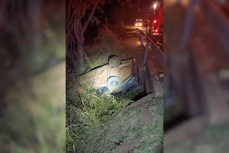 Tragédia na Rodovia: Homem morre após capotagem violenta em Mirante do Paranapanema