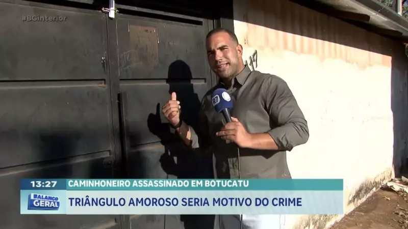 Triângulo Amoroso Termina em Tragédia: Caminhoneiro é Assassinado a Facadas em Botucatu