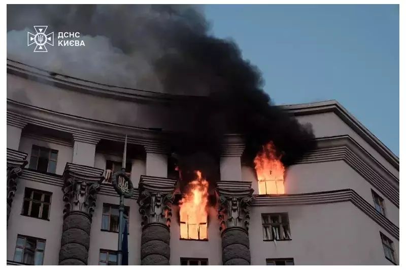 Ucrânia Sob Fogo: Ataque Russo Recorde Atinge Coração do Governo em Kiev