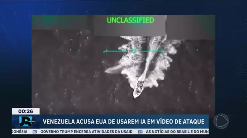 Venezuela Acusa EUA de Fabricar Vídeo com IA para Criar Casus Belli no Caribe
