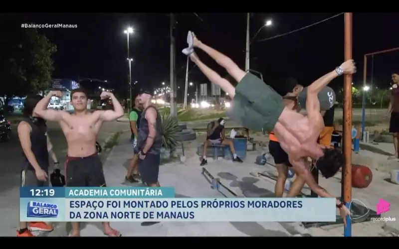 Zona Norte de Manaus Ganha Academia ao Ar Livre Graças à União de Moradores
