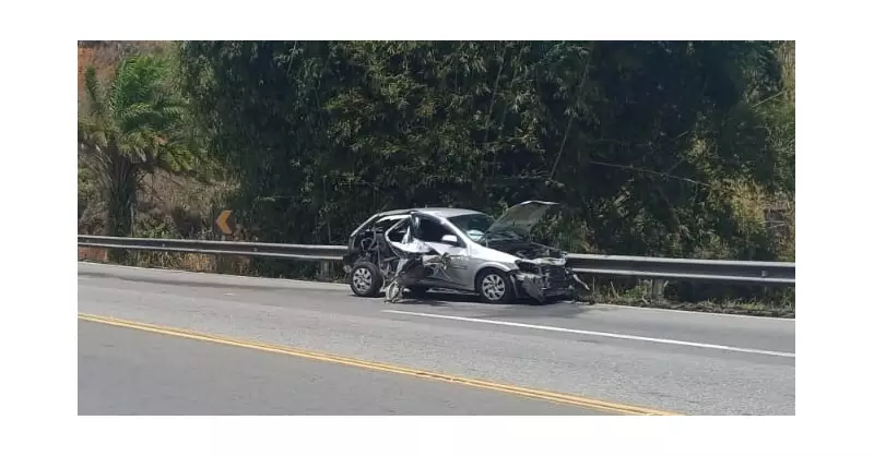 Acidente Envolvendo Caminhão e Carros Deixa Jovem Ferida em Vassouras: Cena de Caos na RJ-127